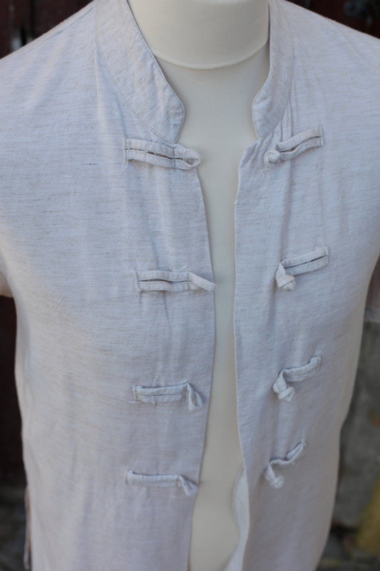 Chemise vintage d’inspiration asiatique