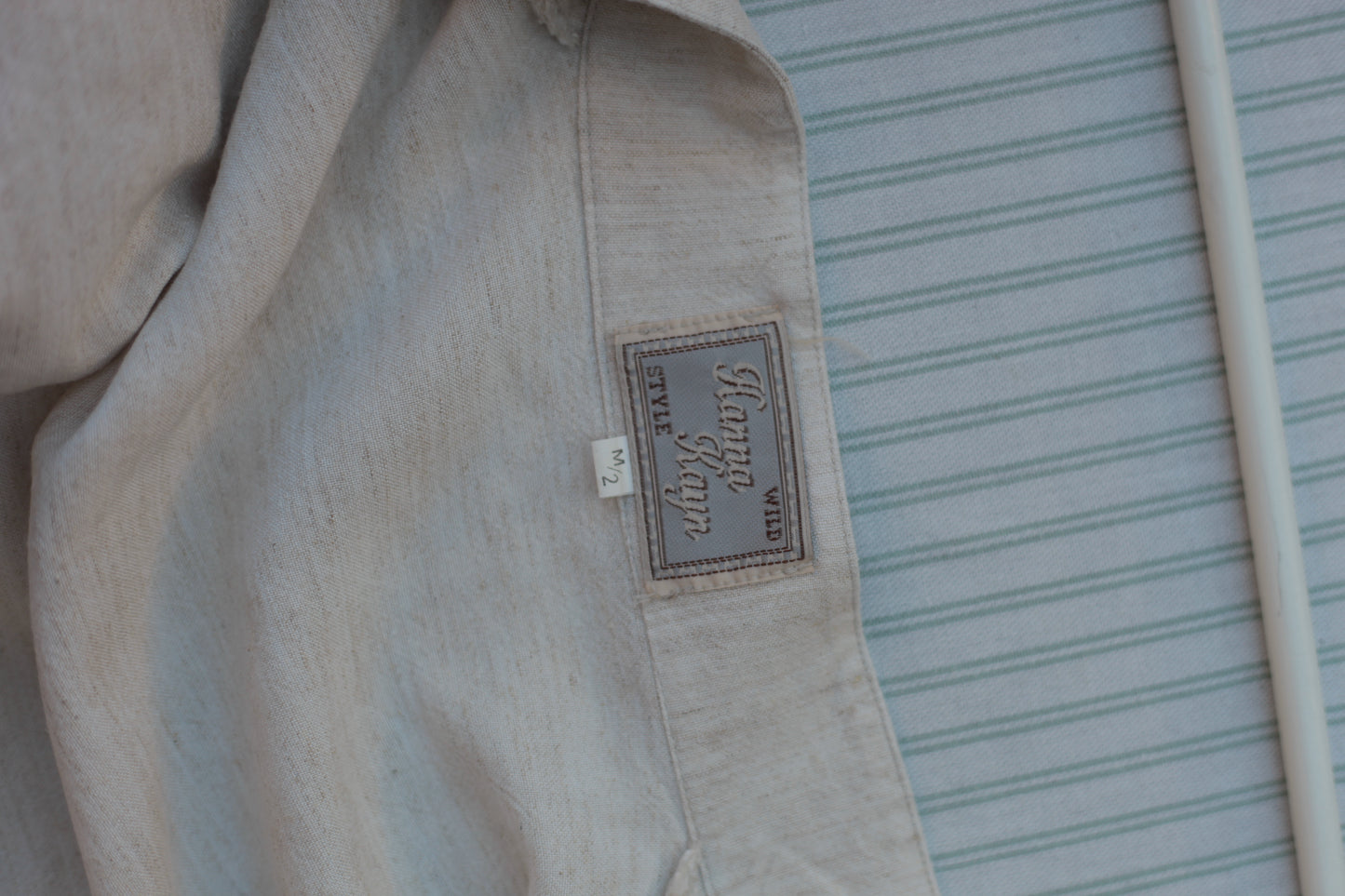 Chemise vintage d’inspiration asiatique