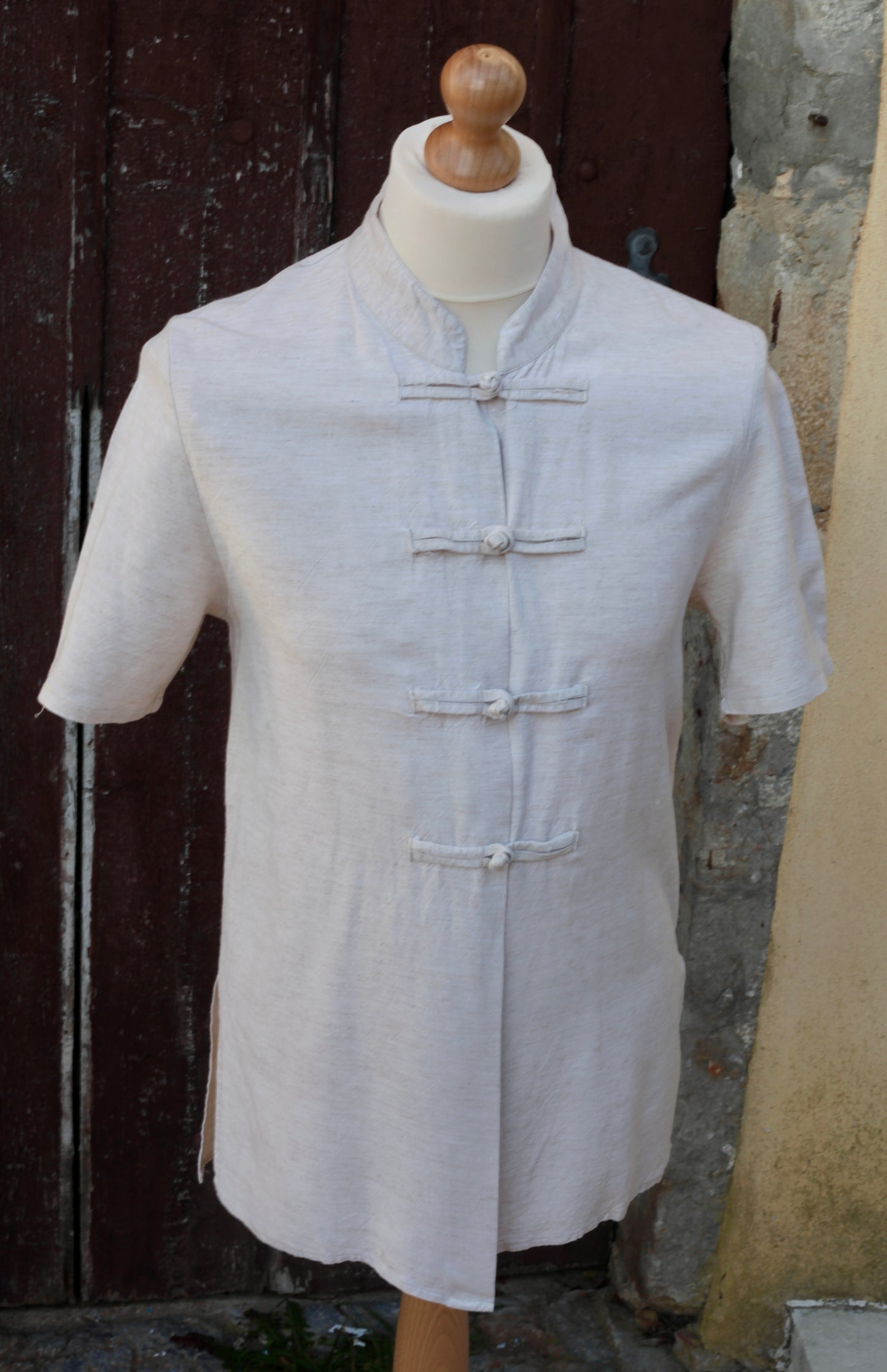 Chemise vintage d’inspiration asiatique