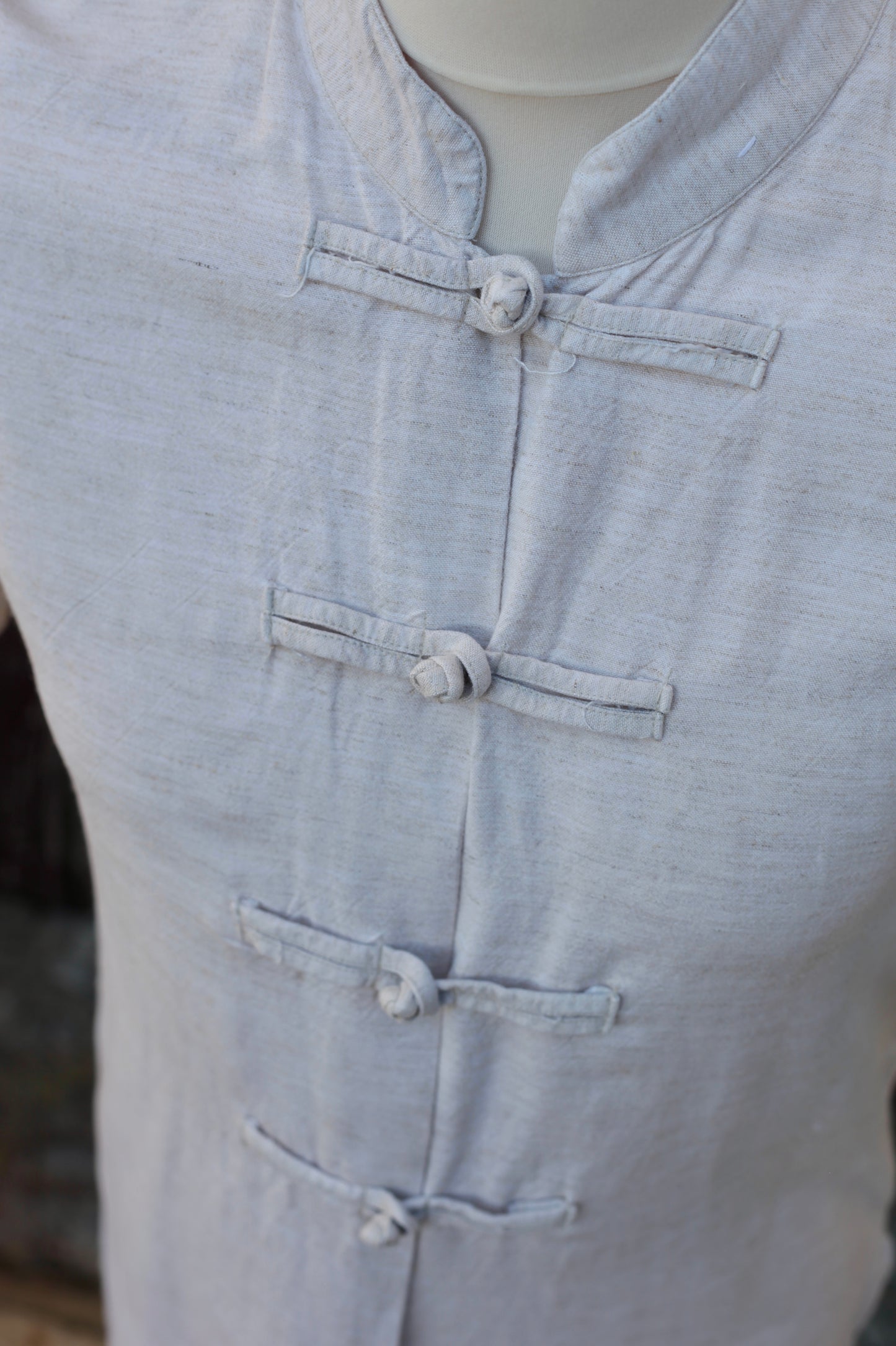 Chemise vintage d’inspiration asiatique
