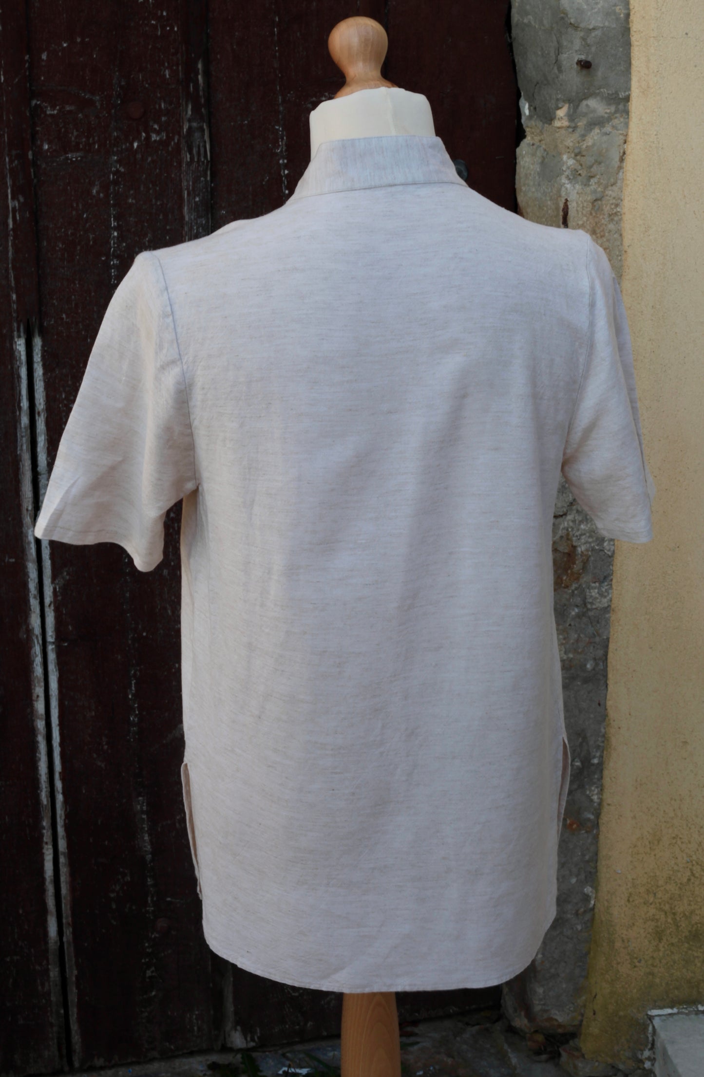 Chemise vintage d’inspiration asiatique